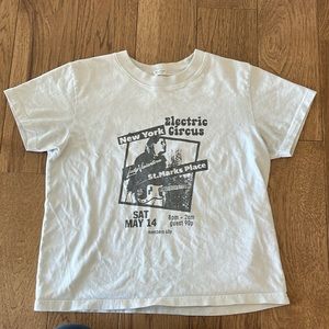 Brandy Melville New York electric circus t shirt 100 cotton